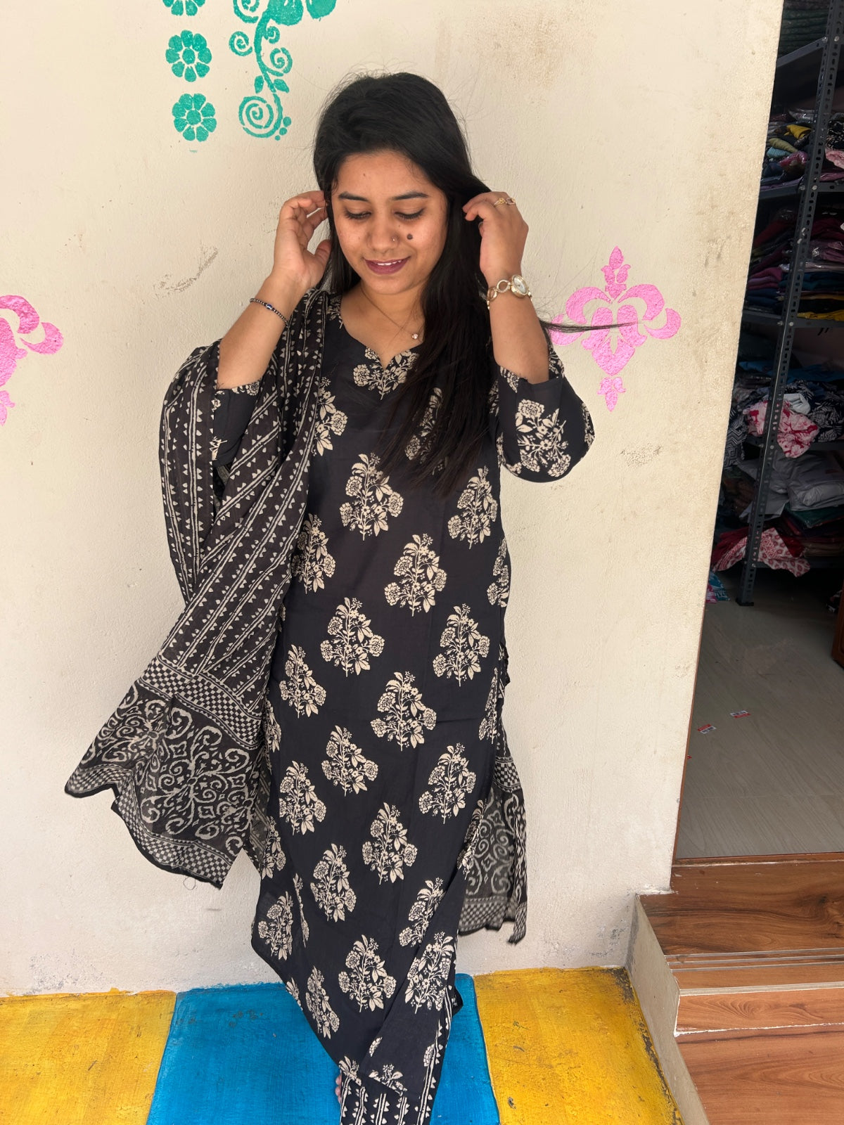 Petals Dupatta Sets - FDS71