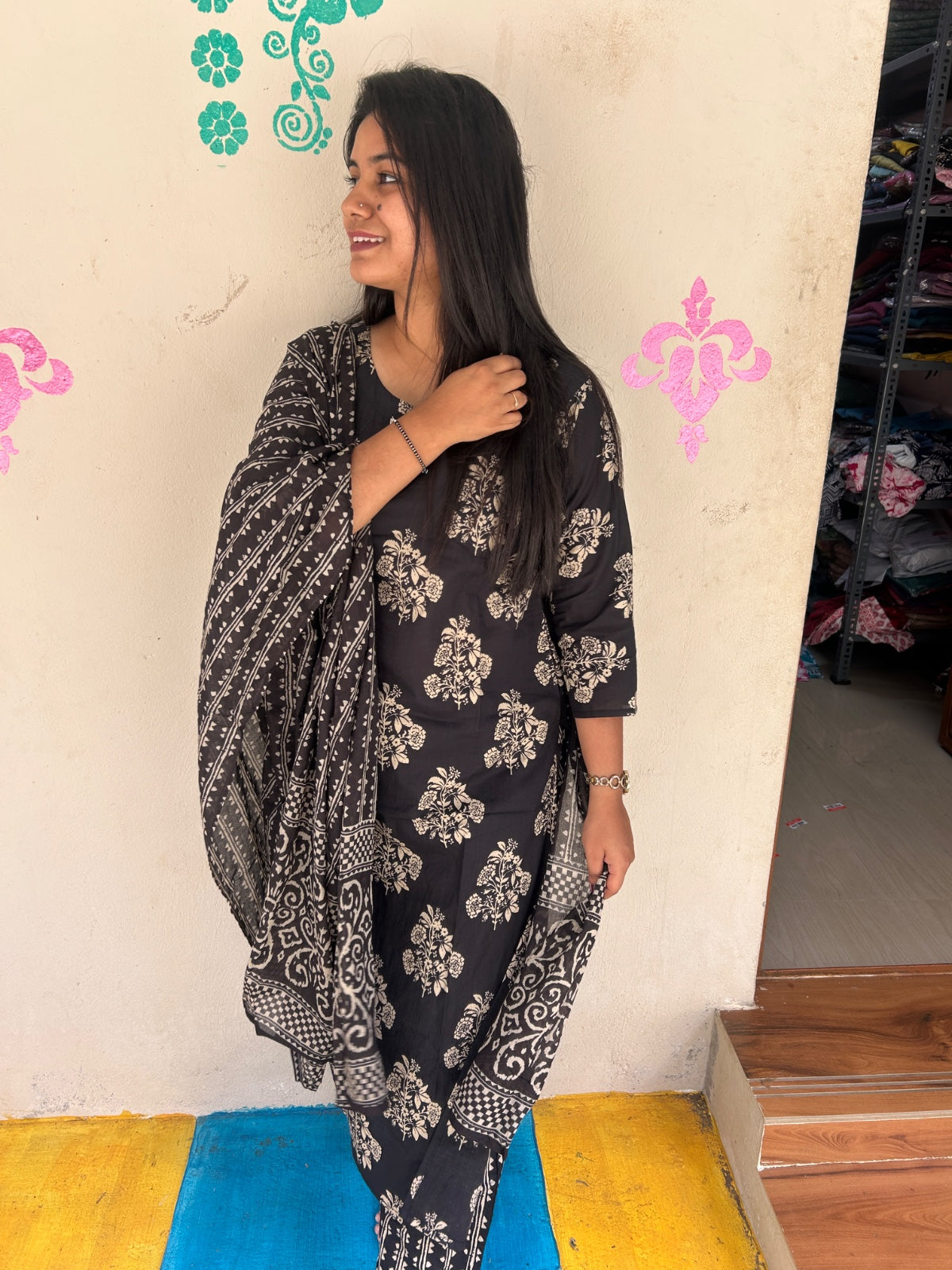 Petals Dupatta Sets - FDS71