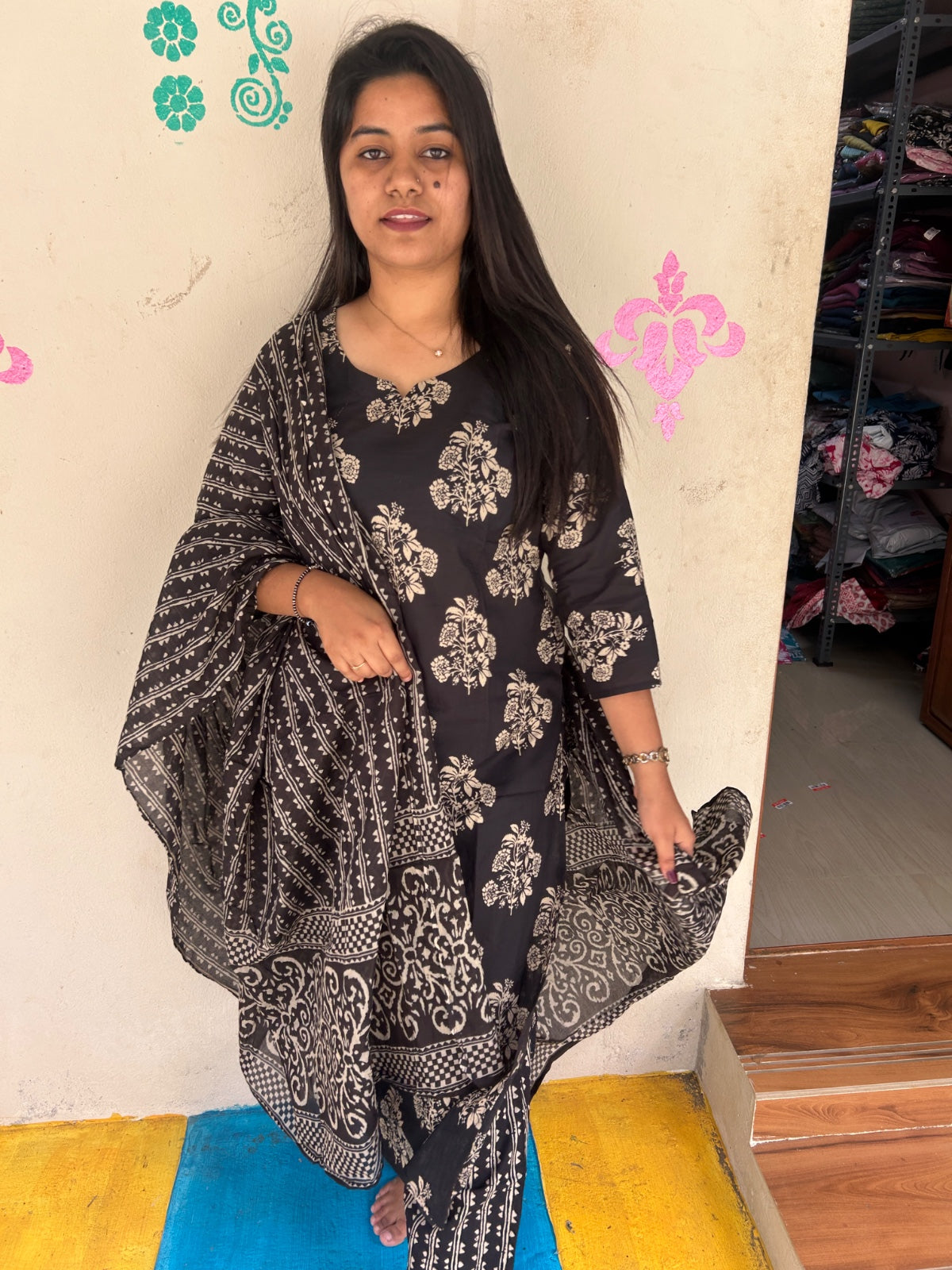 Petals Dupatta Sets - FDS71