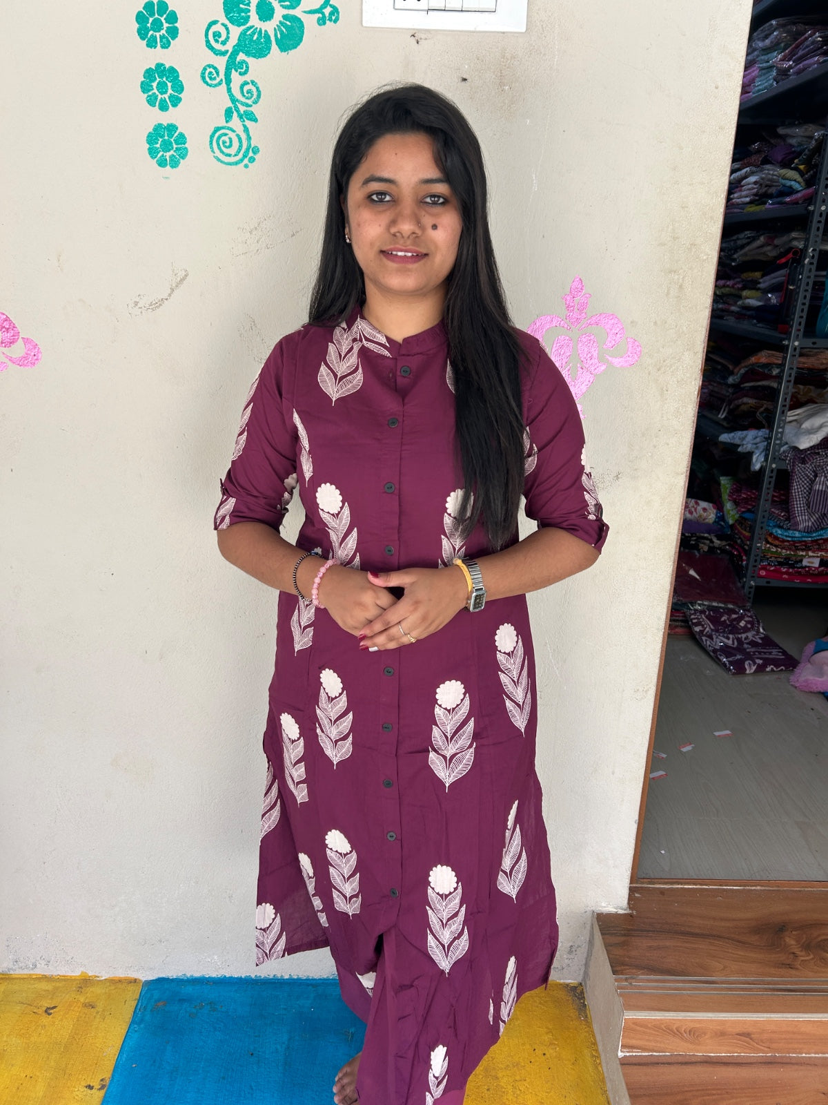 A-Line Cotton Kurti  AL283