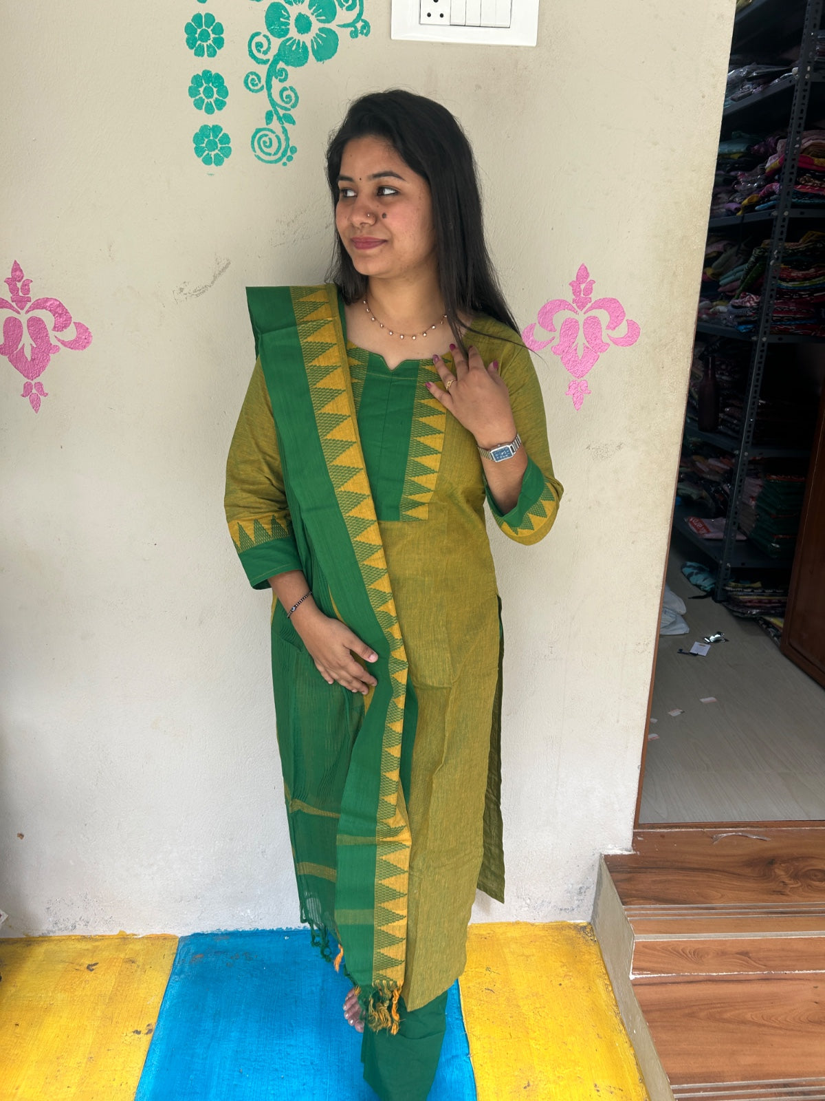Petals Dupatta Sets - FDS124