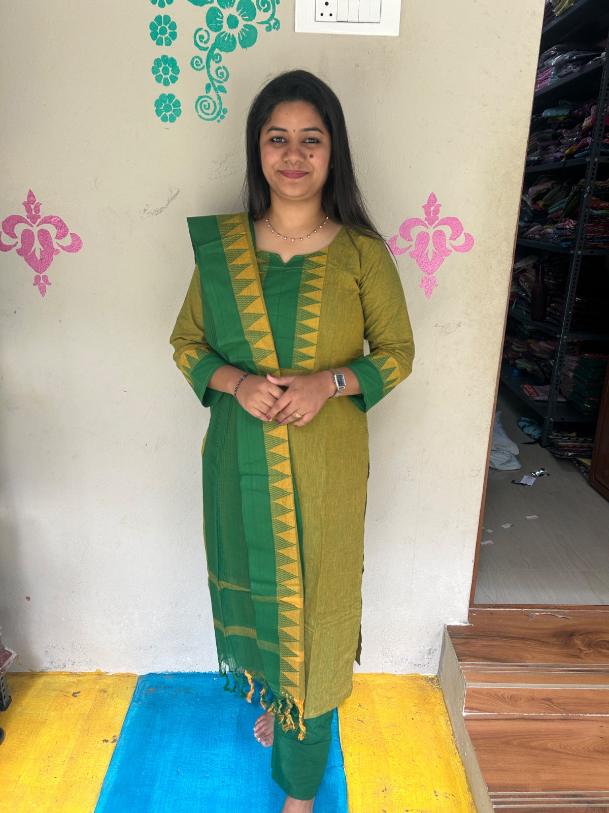 Petals Dupatta Sets - FDS124