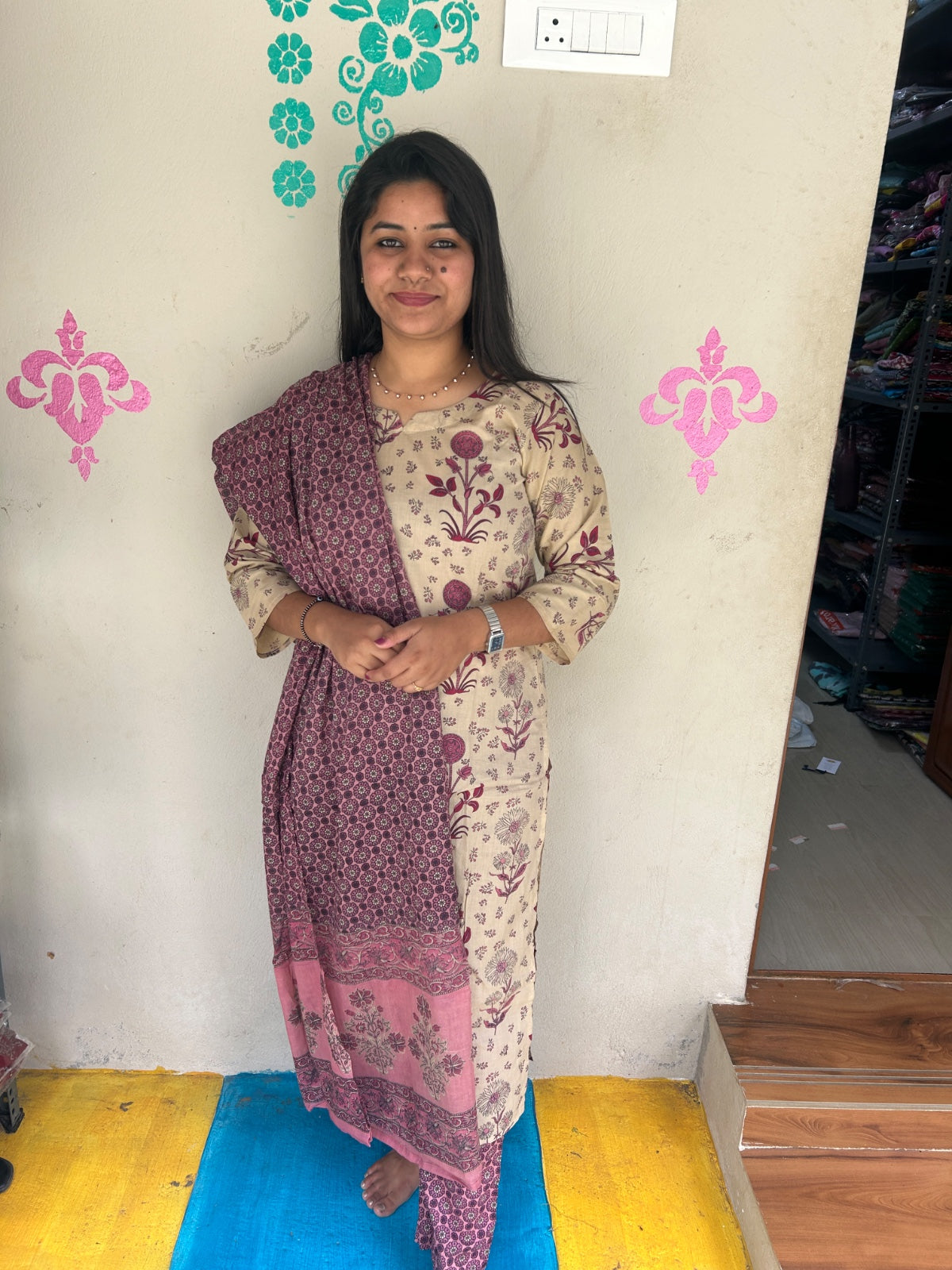 Petals Dupatta Sets - FDS122