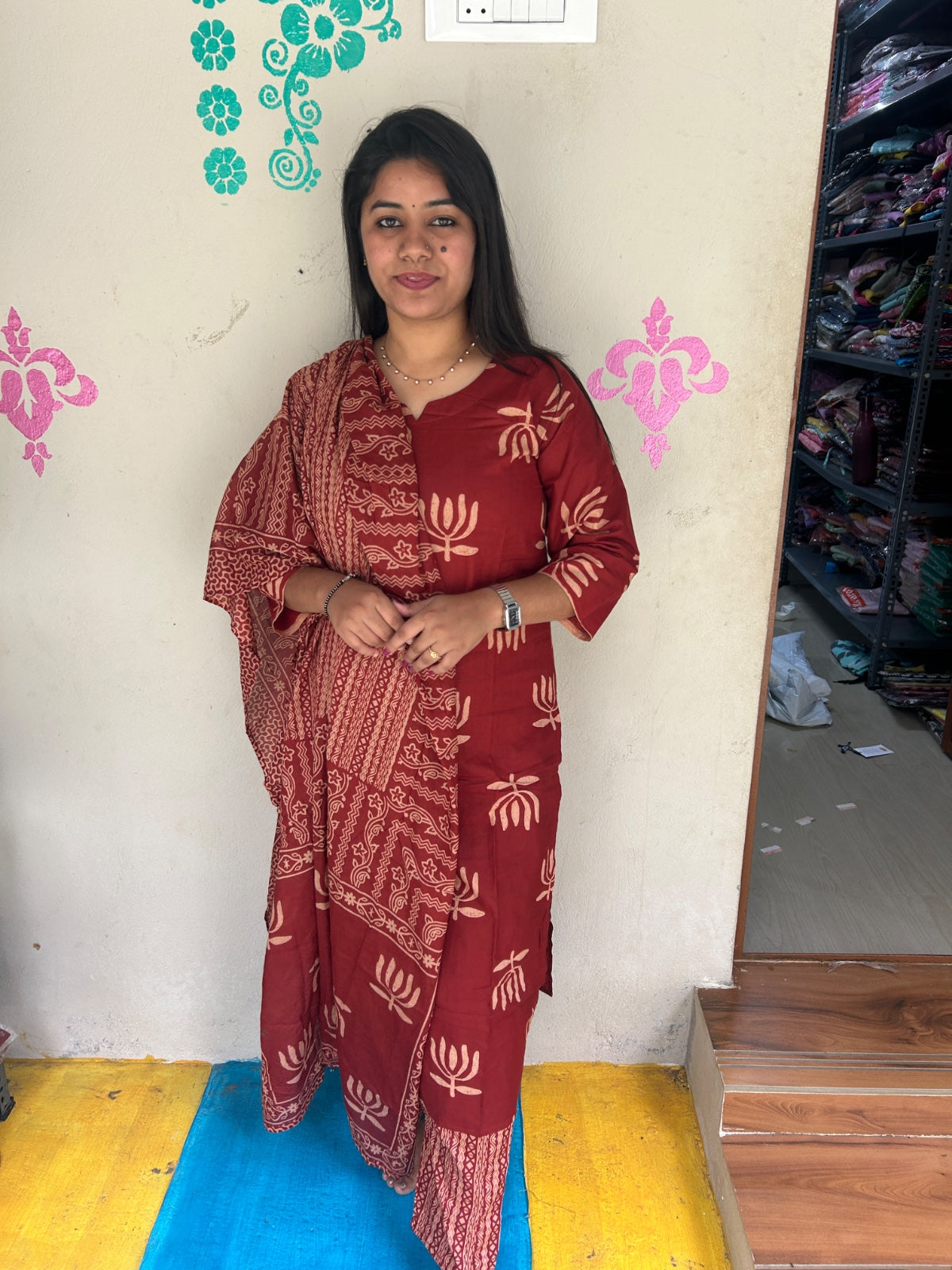 Petals Dupatta Sets - FDS127