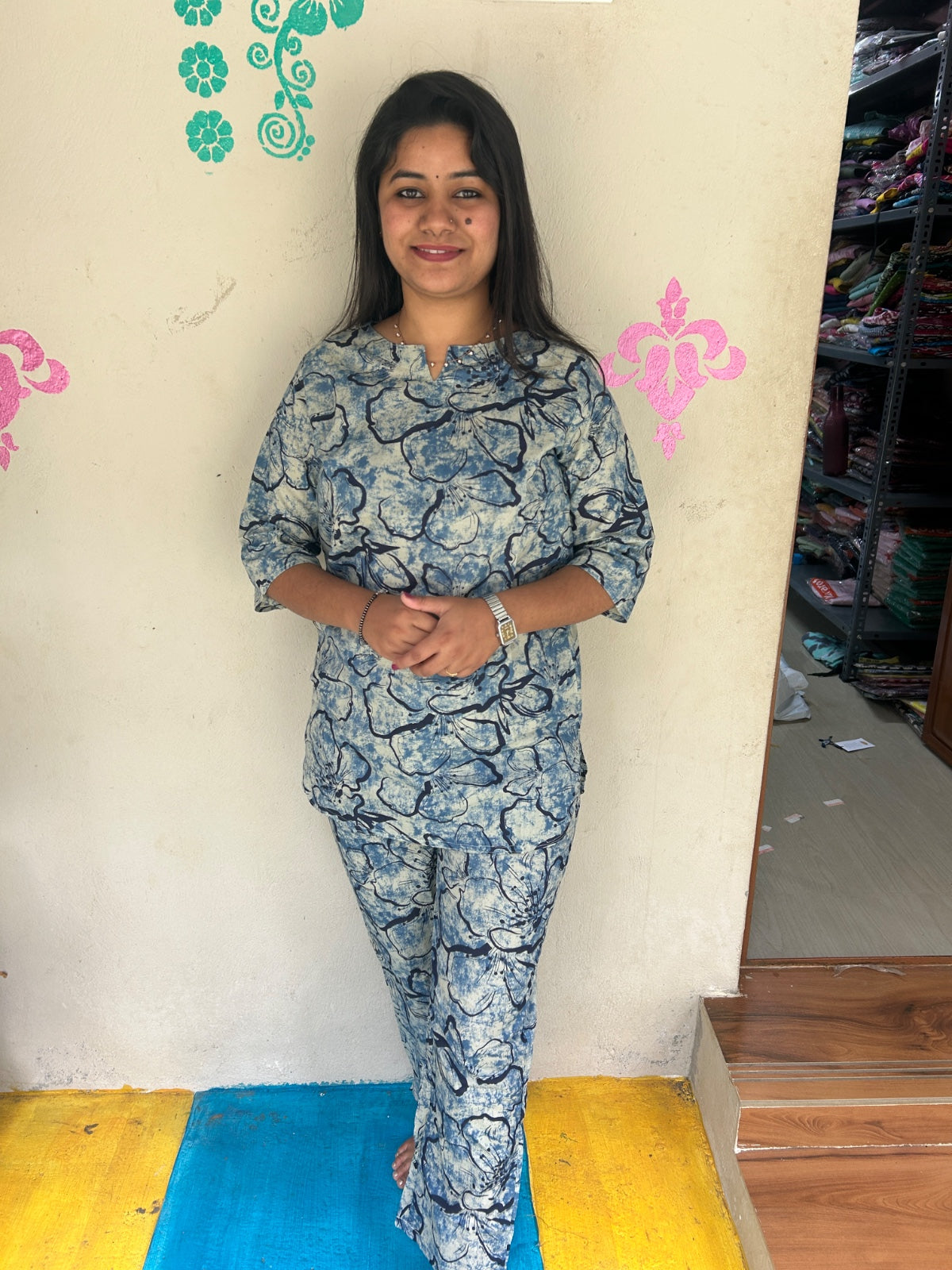 Cotton  Co-ord Sets ( night suits )  NSC210