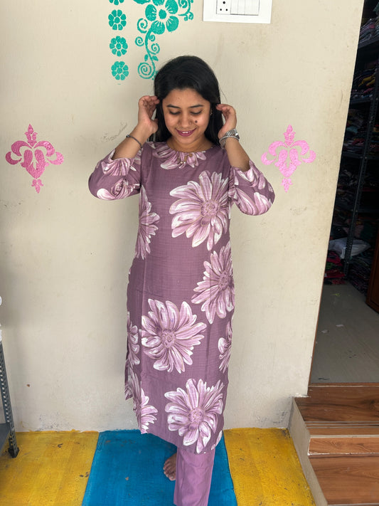 Cotton Capsule Kurti - PK172