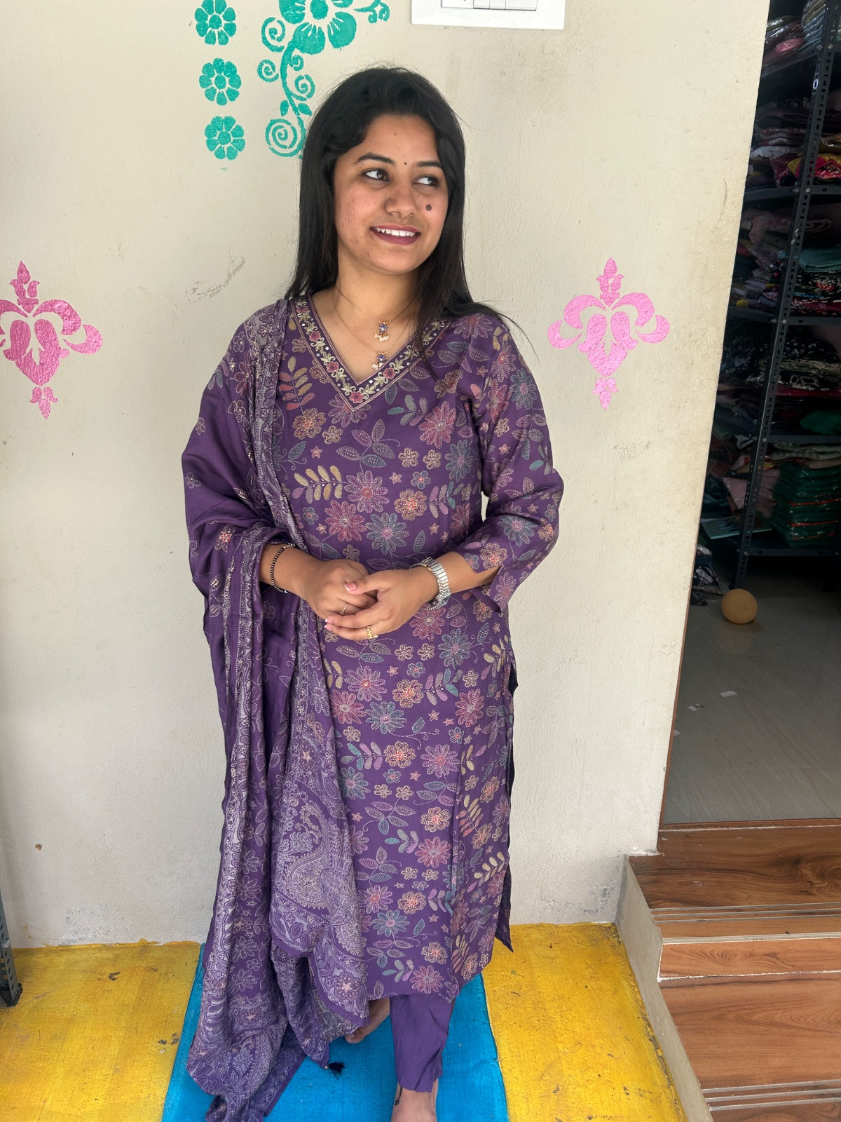 Premium Modal Chanderi Silk Kurti - CSK26