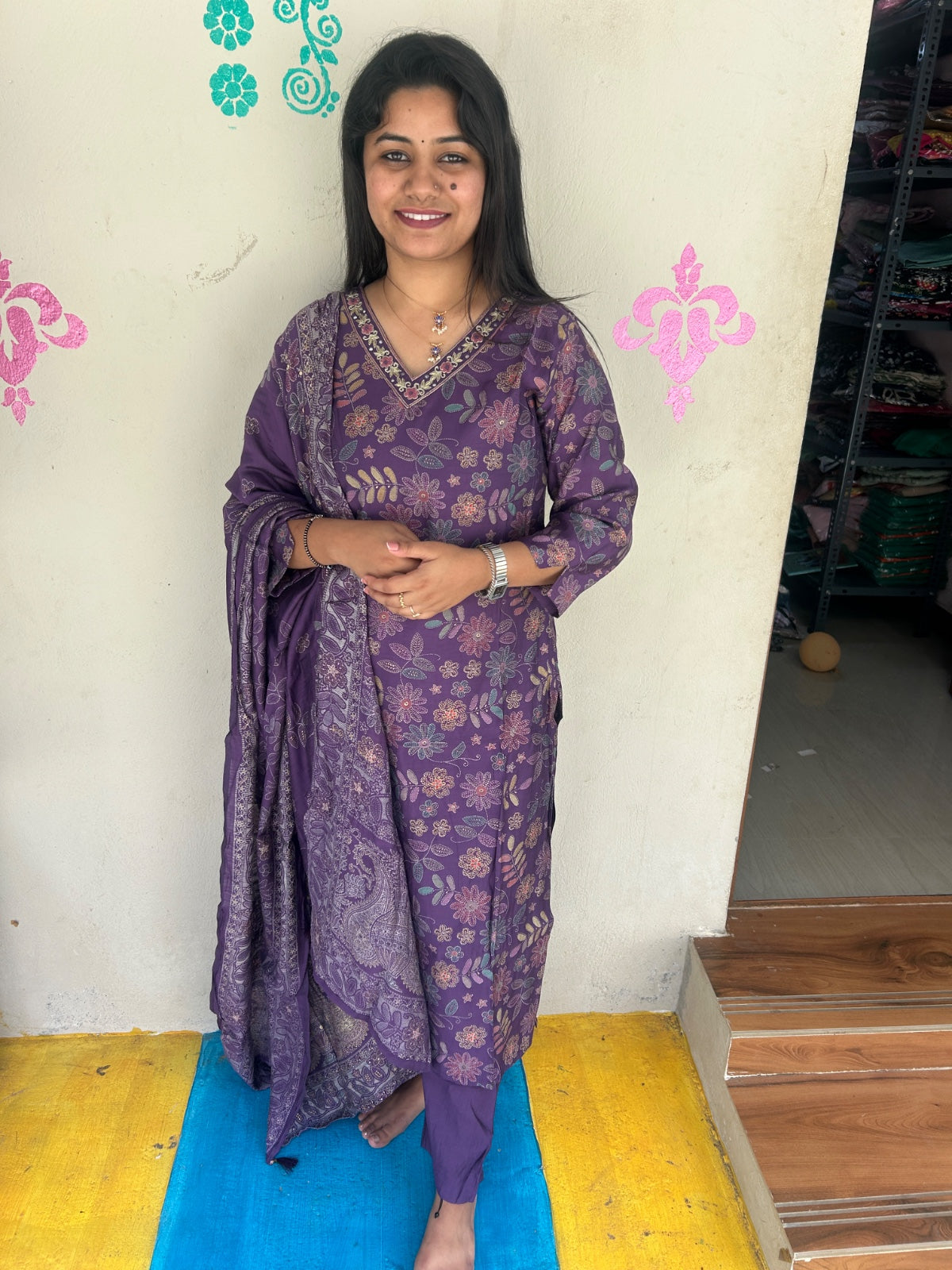 Premium Modal Chanderi Silk Kurti - CSK26