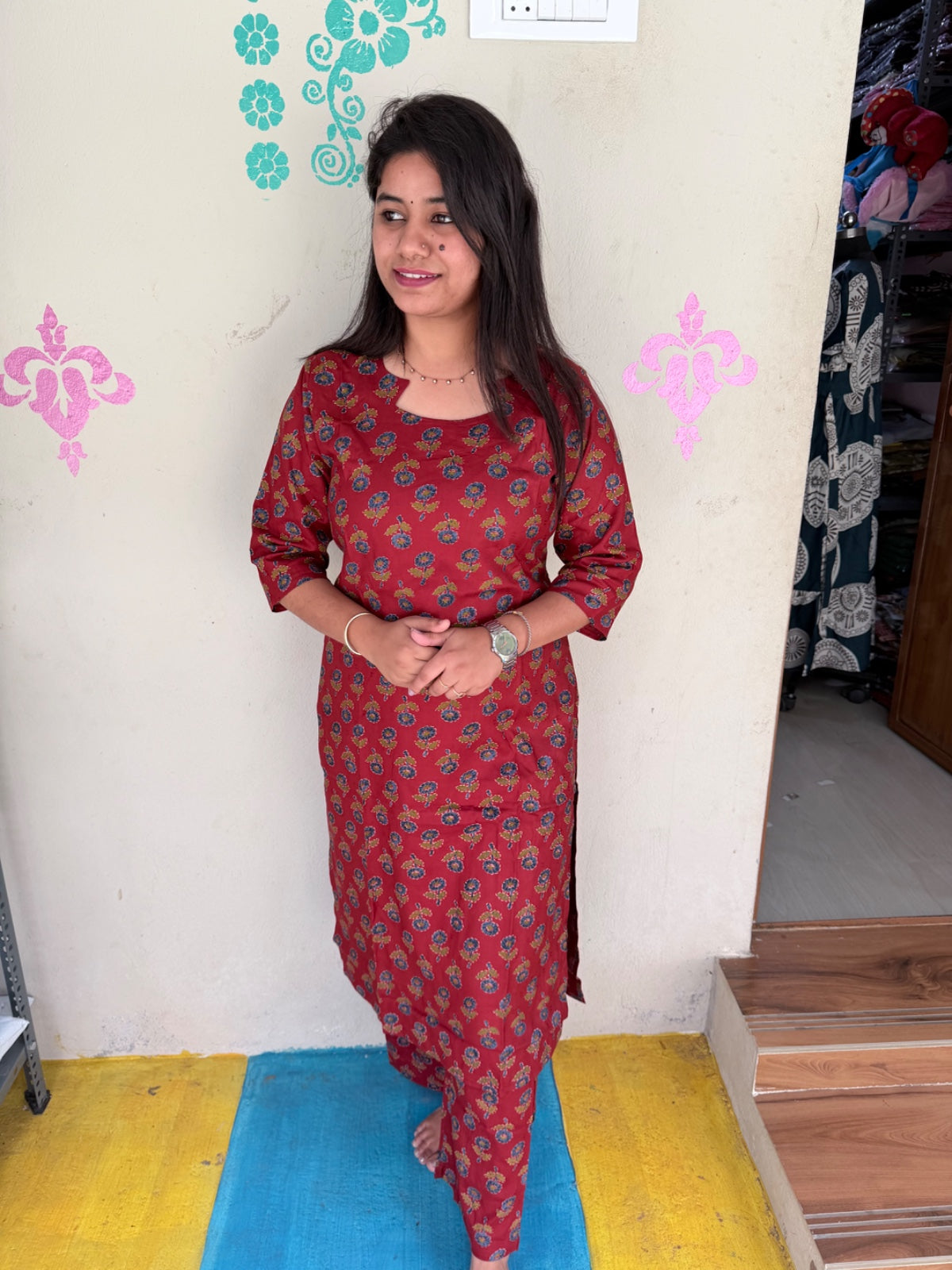 Cotton Capsule Kurti - PK235