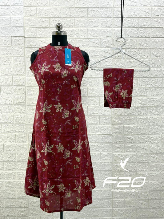Cotton Kurti  VP48 (Sleeve Attached Inside)