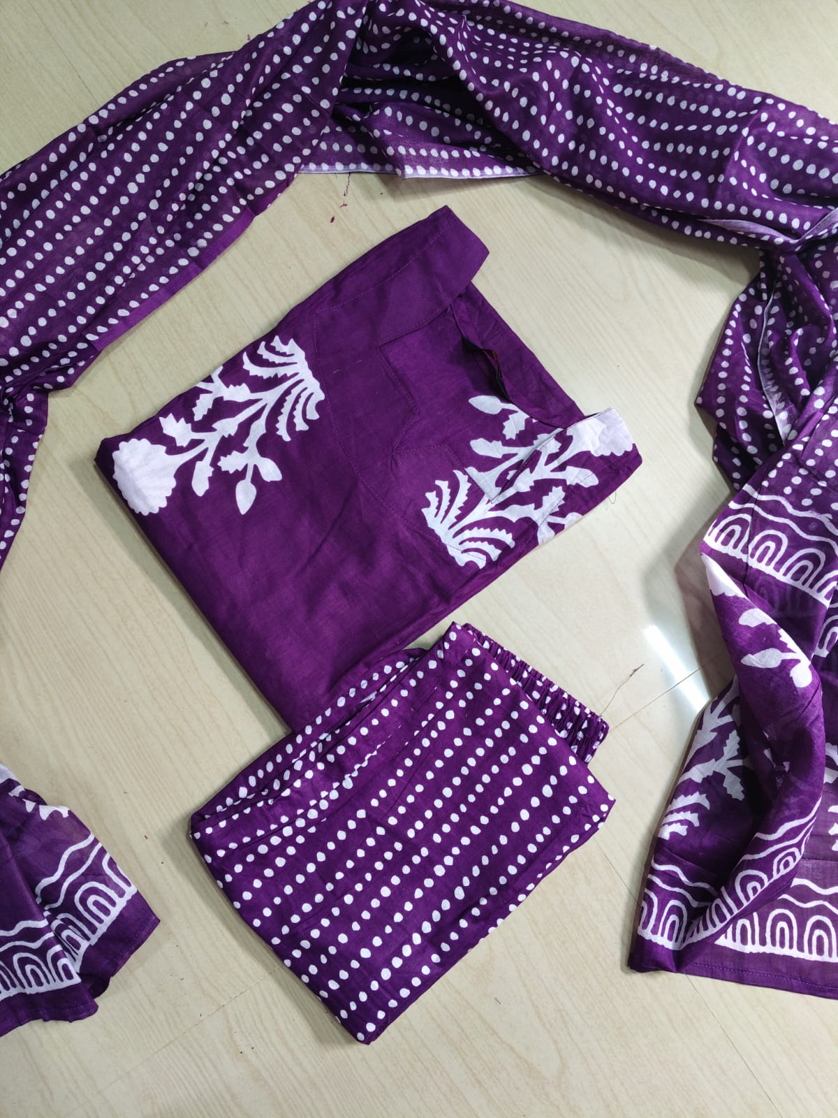 Petals Dupatta Sets  FDS196