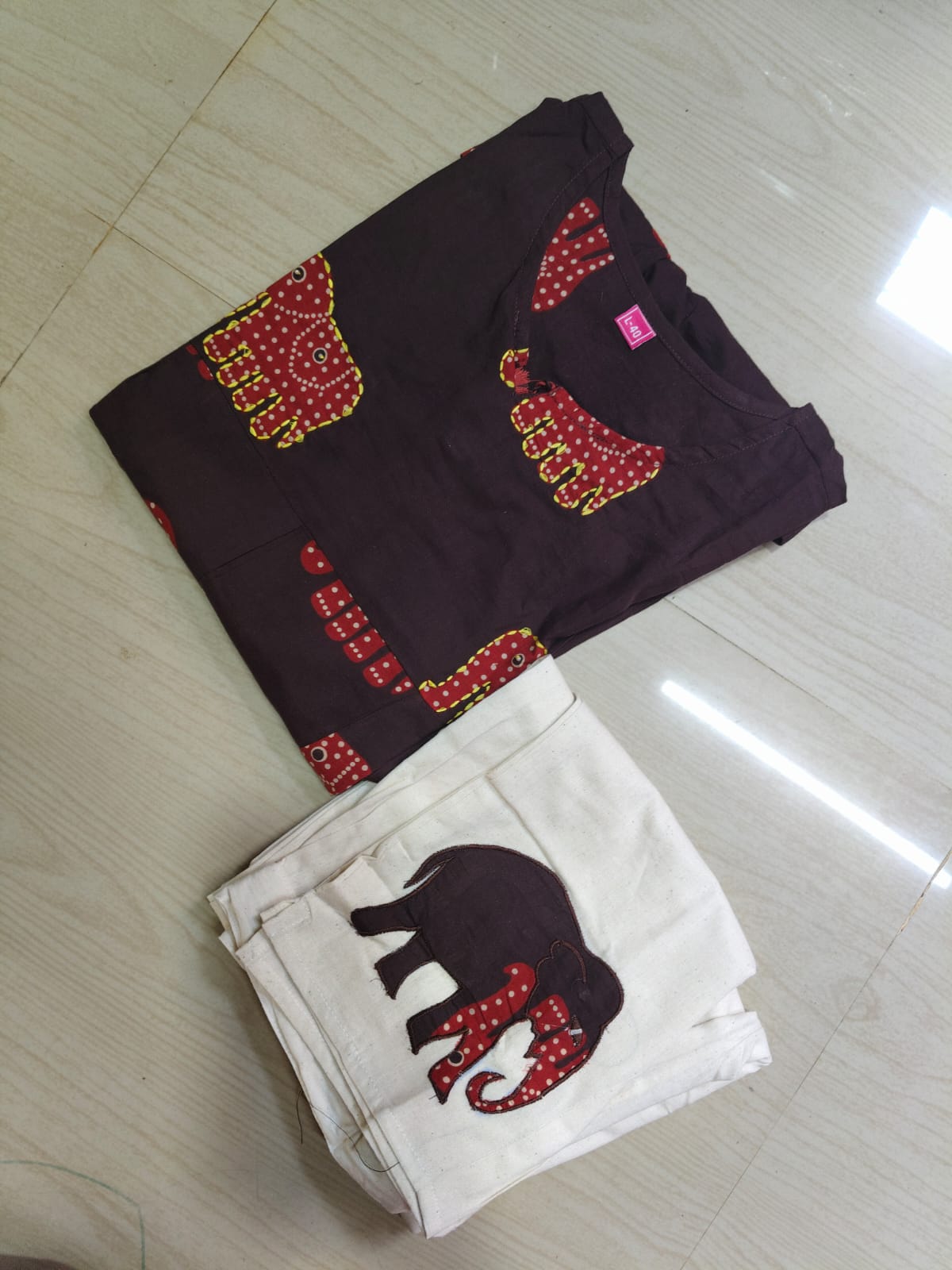 Cotton  Co-ord Sets ( night suits )  NSC250