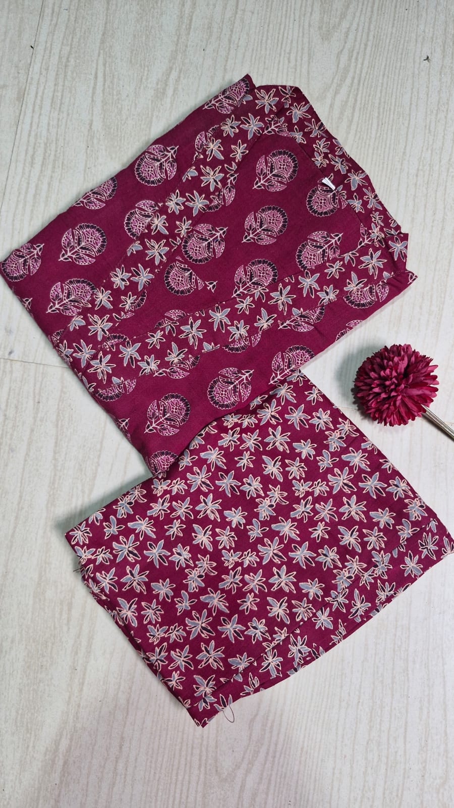 Cotton Kurti With Phant  CKP31