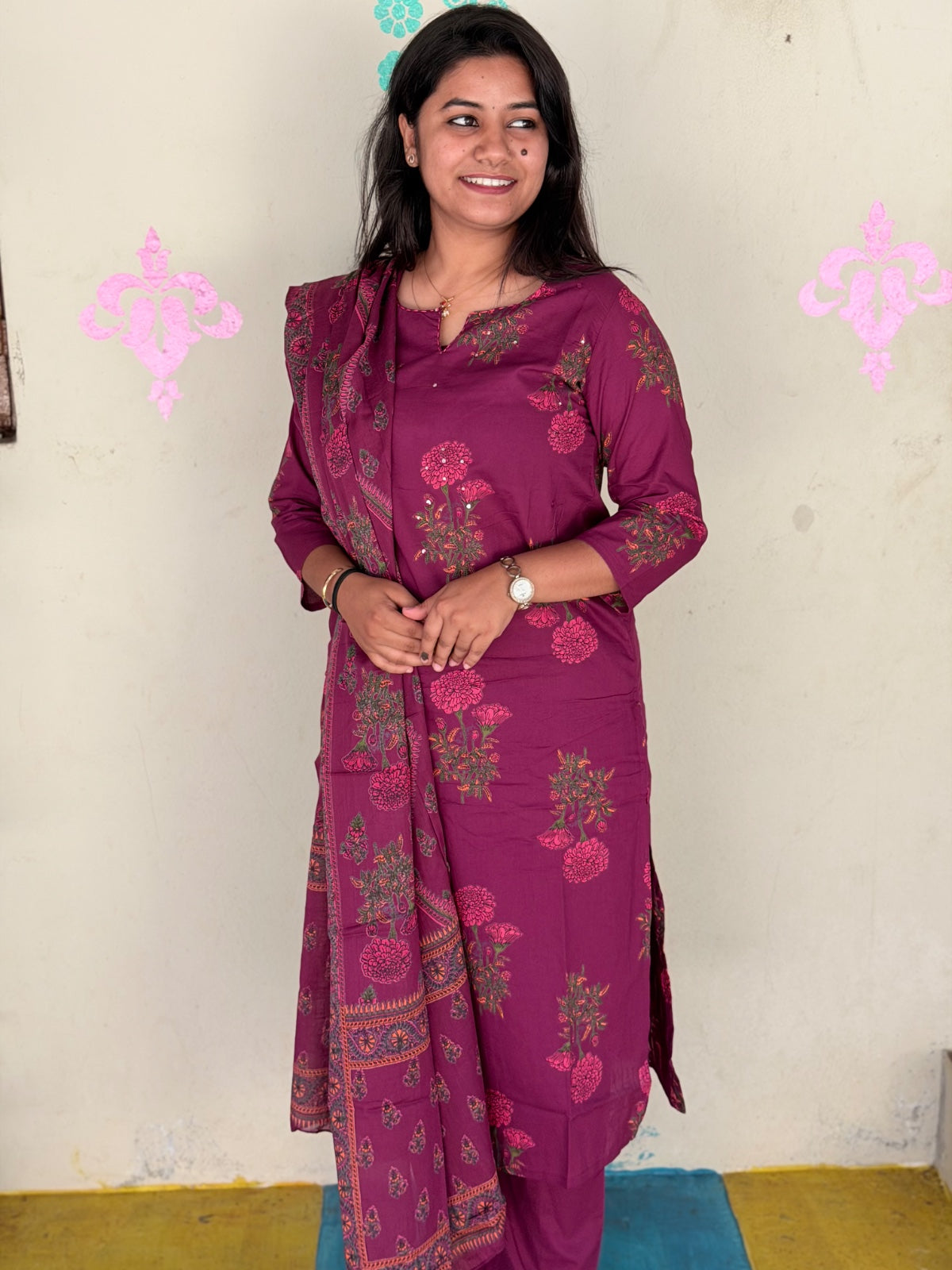 Budgeted Cotton 3 Piece Set - BC65