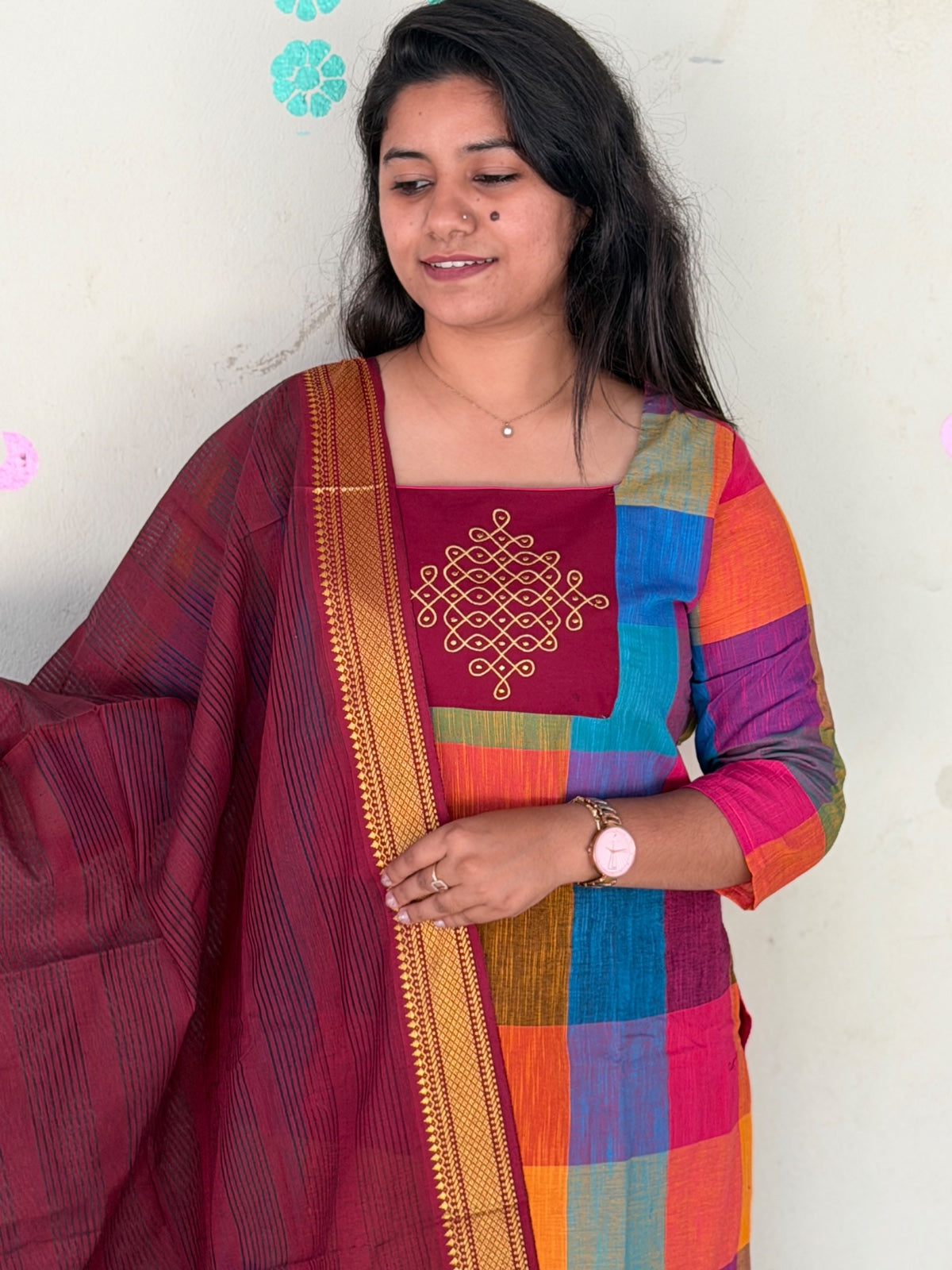 Petals Dupatta Sets (Without Phant)  FDS264