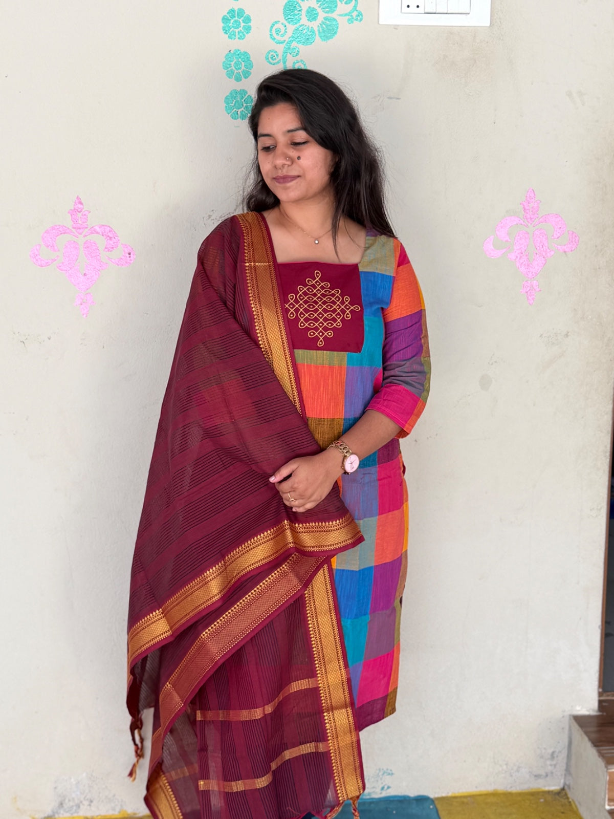 Petals Dupatta Sets (Without Phant)  FDS264