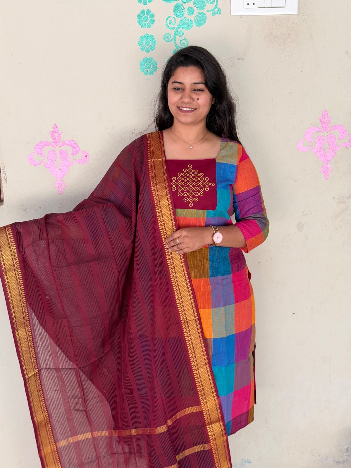 Petals Dupatta Sets (Without Phant)  FDS264