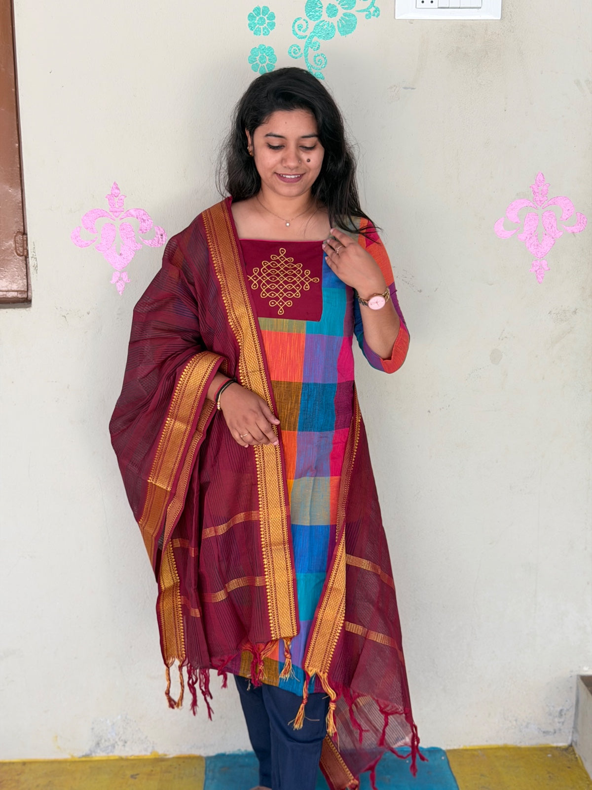 Petals Dupatta Sets (Without Phant)  FDS264