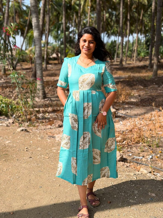 Cotton Floral  Maxi CFF163