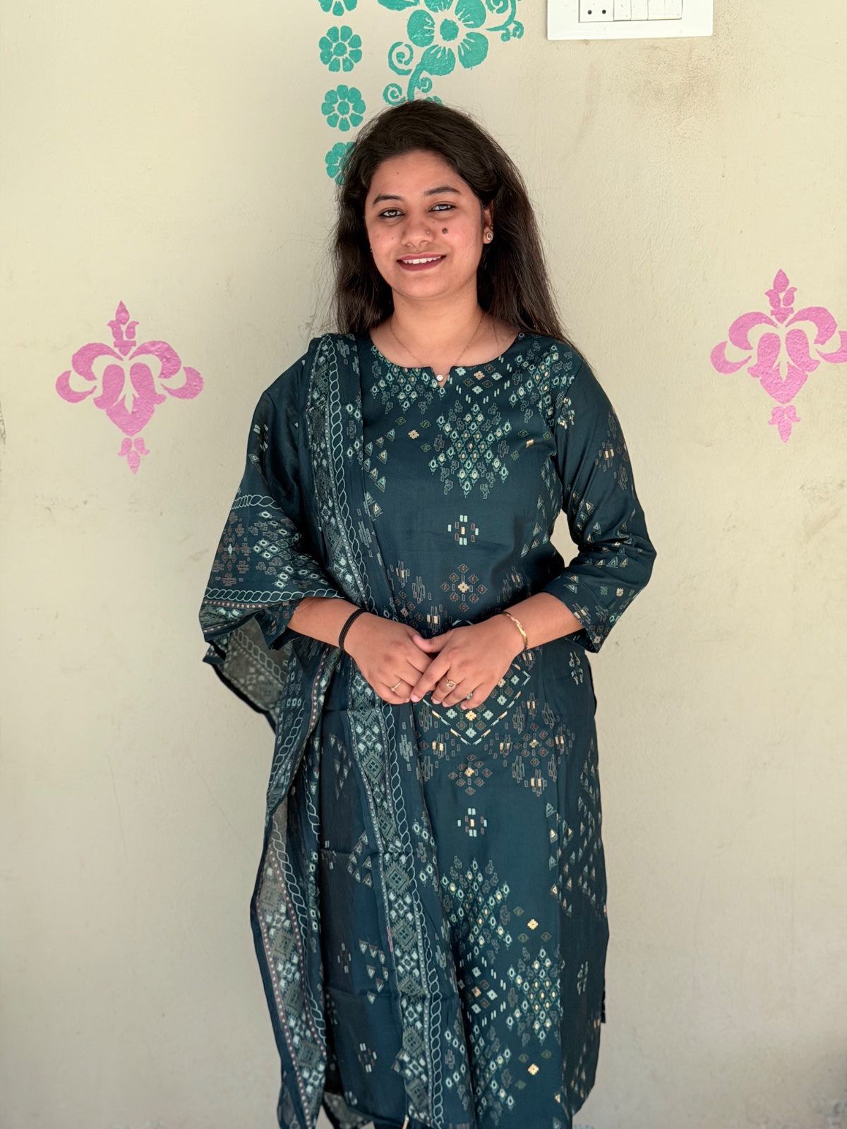 Premium Shiny Vetican Silk Kurti  SVK10