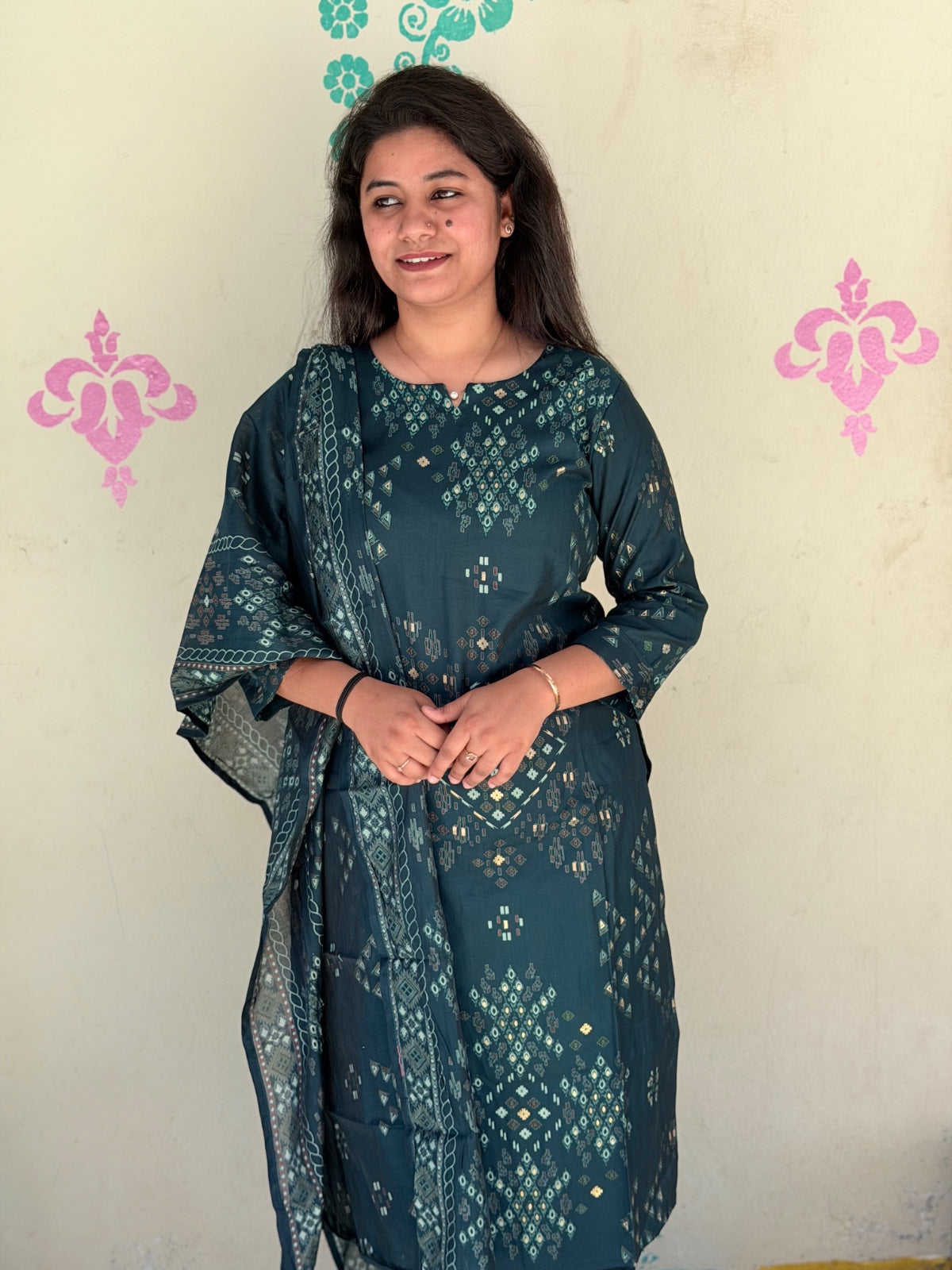 Premium Shiny Vetican Silk Kurti  SVK10