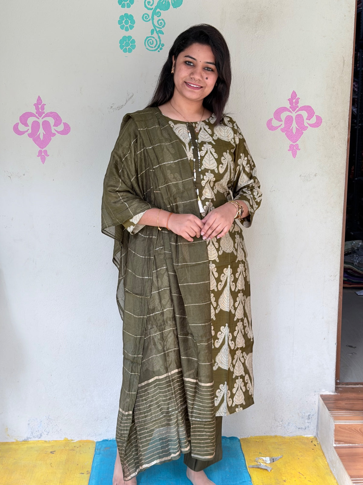 Premium Shiny Vetican Silk Kurti  SVK11