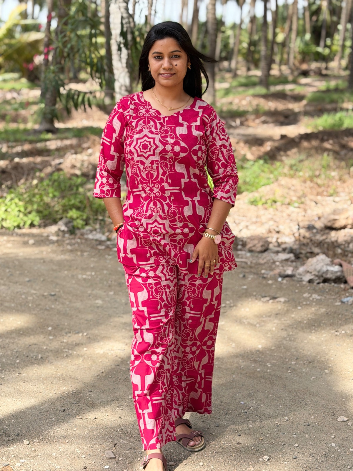 Cotton Co-ord Sets  NSC97