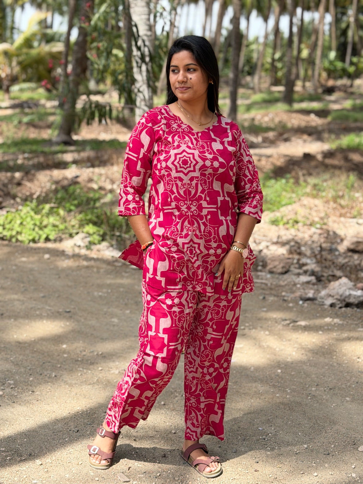 Cotton Co-ord Sets  NSC97