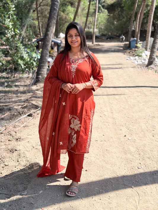 Budgeted Cotton 3 Piece Set - BC73