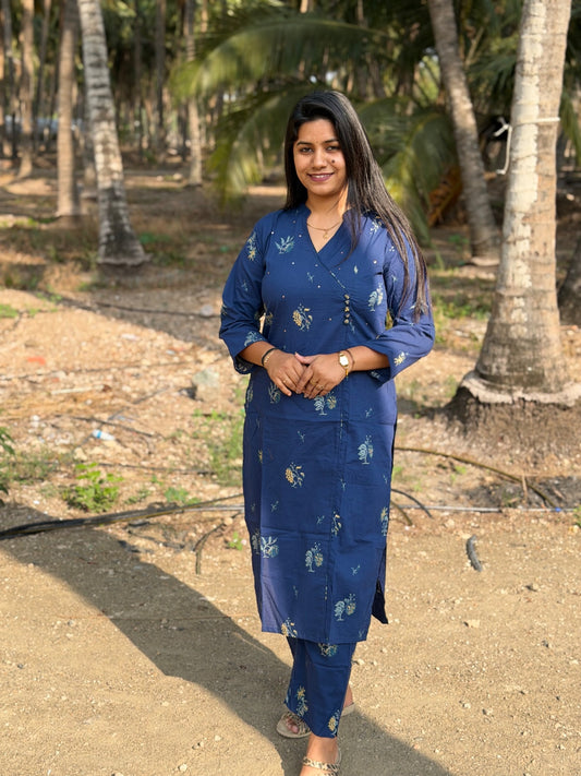 A  Line Cotton Kurti  AL62