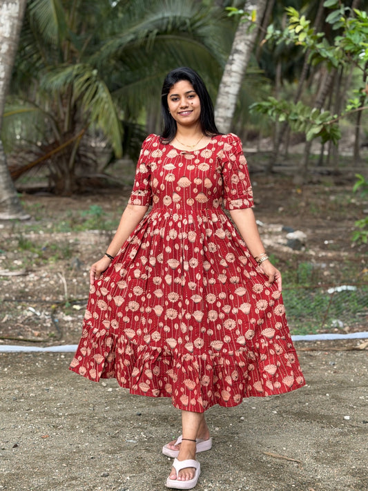 Kalamkari Frock KF27